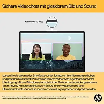HP Laptop - Rückansicht